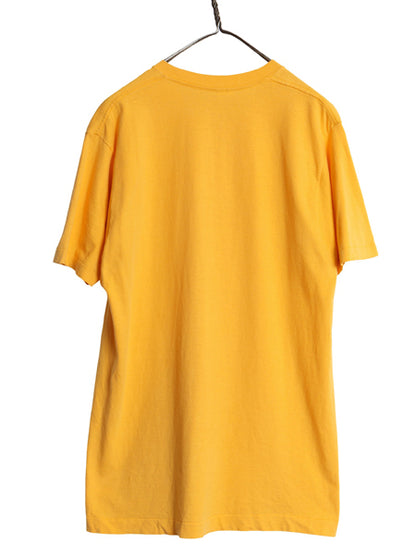 80s USA製 BVD ポケット付き 無地 半袖 Tシャツ メンズ XL 小さめ L ヴィンテージ ポケT シングルステッチ 耳付き ヘビーウェイト コットン