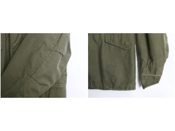 80s 米軍実物 US ARMY M-65 フィールド ジャケット X-SMALL LONG / 80年製 ヴィンテージ ミリタリー 軍物 3rd ブラス ブルゾン ジャンパー