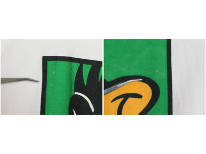90s USA製 ワーナー ダフィーダック プリント 半袖 Tシャツ メンズ レディース XL / オールド キャラクター シングルステッチ 大きいサイズ