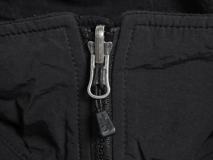 ノースフェイス デナリ ジャケット レディース M / 古着 アウトドア フリース ナイロン フルジップ ブルゾン ハイネック アウター ブラック