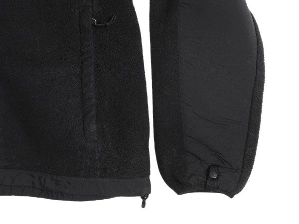 ノースフェイス デナリ ジャケット レディース M / 古着 アウトドア フリース ナイロン フルジップ ブルゾン ハイネック アウター ブラック