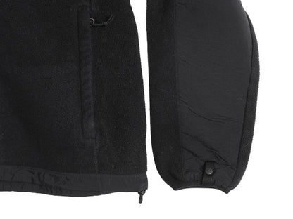 ノースフェイス デナリ ジャケット レディース M / 古着 アウトドア フリース ナイロン フルジップ ブルゾン ハイネック アウター ブラック