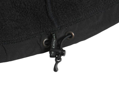 ノースフェイス デナリ ジャケット レディース M / 古着 アウトドア フリース ナイロン フルジップ ブルゾン ハイネック アウター ブラック