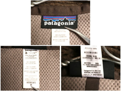 パタゴニア レトロX フリース ベスト レディース М / 古着 12年製 フルジップ アウトドア パイル 重ね着 前開き ハイネック 廃盤 ブラウン