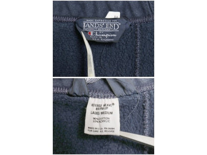 90s USA製 チャンピオン ランズエンド 別注 リバースウィーブ スウェット パンツ レディース メンズ M オールド トレーナー ヘビーウェイト