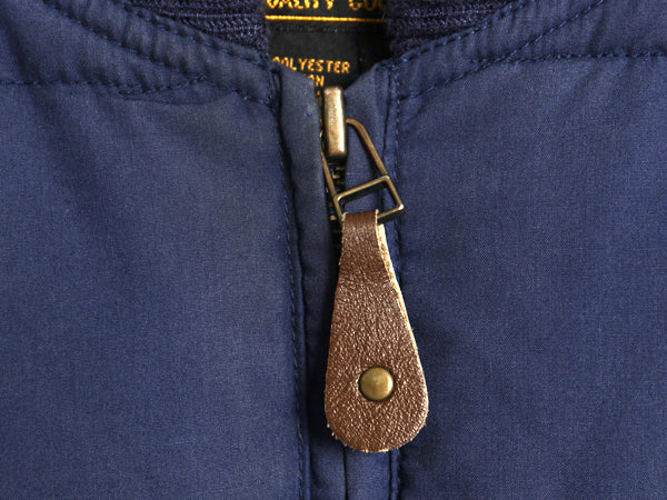 80s 90s ★ エディーバウアー ダウン ベスト メンズ S 古着 オールド ヴィンテージ 黒タグ 重ね着 前開き フルジップ キルティング 無地 青