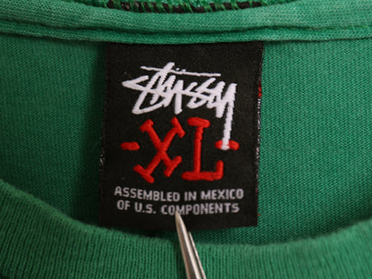 00s オールド ステューシー ロゴ プリント Tシャツ メンズ XL / 旧タグ ヘビーウェイト グラフィック  SSリンク 半袖Tシャツ 大きいサイズ