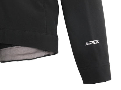 US企画 ノースフェイス APEX ソフトシェル ジャケット レディース М / 古着 アウトドア 裏 フリース ブルゾン フルジップ ハイネック 黒