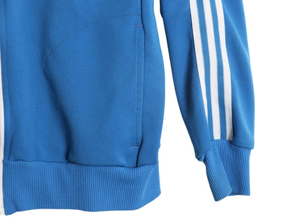 70s 80s ★ アディダス トラック ジャケット メンズ M 程/ 古着 ヴィンテージ トレフォイル ロゴ ジャージ ストレッチ 3ライン ハイネック