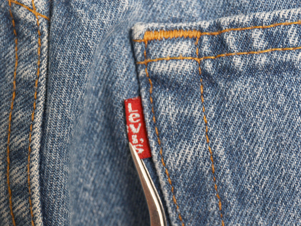 80s USA製 リーバイス 501 デニム パンツ メンズ 33 34 / ヴィンテージ ジーンズ ジーパン ストレート ボタンフライ ボトムス 赤タブ Gパン