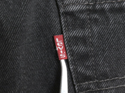 90s リーバイス 505 ブラック デニム パンツ メンズ 36 34 古着 オールド ジーンズ ジーパン Gパン スリム ストレート ボトムス 黒 赤タブ