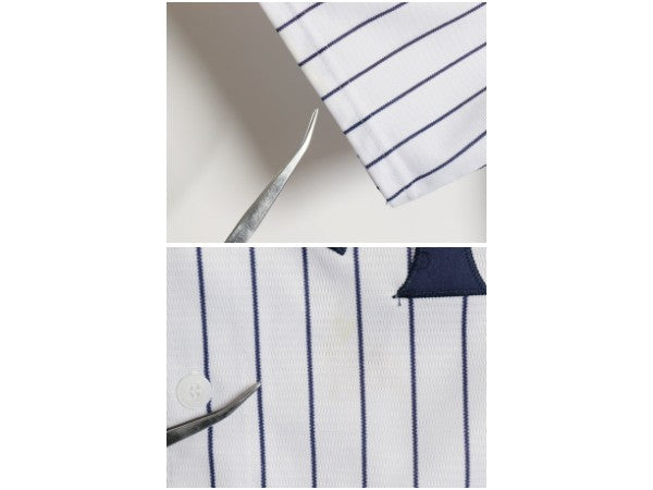 ヤンキース ベースボール シャツ メンズ XL 程/ MLB オフィシャル ナイキ スウッシュ 大リーグ ユニフォーム 半袖シャツ 野球 大きいサイズ