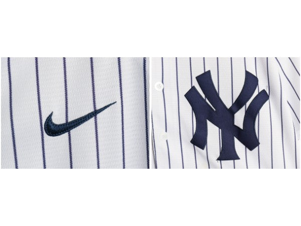 ヤンキース ベースボール シャツ メンズ XL 程/ MLB オフィシャル ナイキ スウッシュ 大リーグ ユニフォーム 半袖シャツ 野球 大きいサイズ