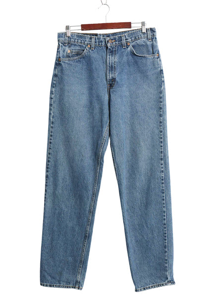 90s USA製 リーバイス 550 デニム パンツ メンズ 34 34 / オールド リラックス フィット テーパード ジーンズ ジーパン Gパン オレンジタブ