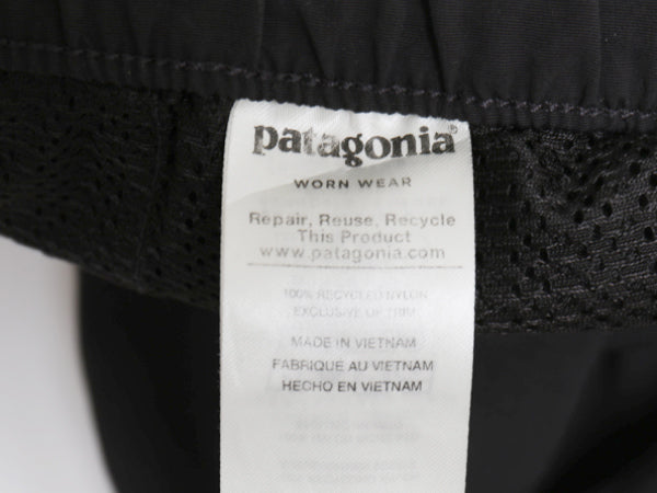 パタゴニア ベアリー バギーズ ショーツ レディース S / 古着 19年製 アウトドア ショートパンツ 短パン 海パン スイム サーフ 水陸両用 黒