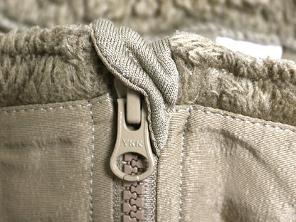 USA製 PECKHAM 社製 ECWCS GEN3 フルジップ フリース ジャケット LARGE REGULAR 古着 ミリタリー アーミー レベル3 ジャンパー コヨーテ