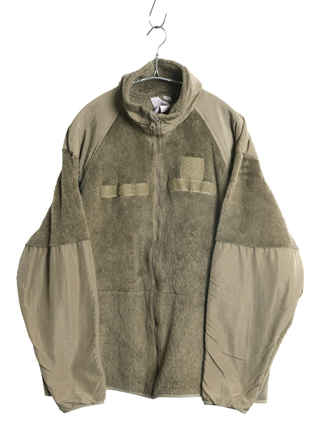 USA製 PECKHAM 社製 ECWCS GEN3 フルジップ フリース ジャケット LARGE REGULAR 古着 ミリタリー アーミー レベル3 ジャンパー コヨーテ