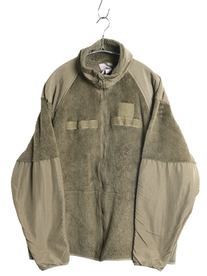 USA製 PECKHAM 社製 ECWCS GEN3 フルジップ フリース ジャケット LARGE REGULAR 古着 ミリタリー アーミー レベル3 ジャンパー コヨーテ