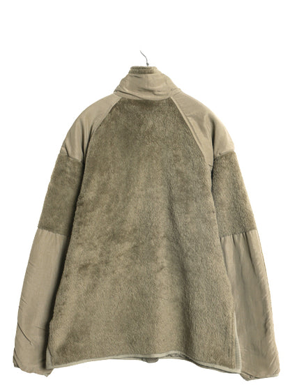 USA製 PECKHAM 社製 ECWCS GEN3 フルジップ フリース ジャケット LARGE REGULAR 古着 ミリタリー アーミー レベル3 ジャンパー コヨーテ