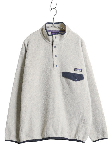 パタゴニア シンチラ スナップT メンズ L 15年製 プルオーバー フリース ジャケット ブルゾン ジャンパー アウトドア ハイネック シンプル