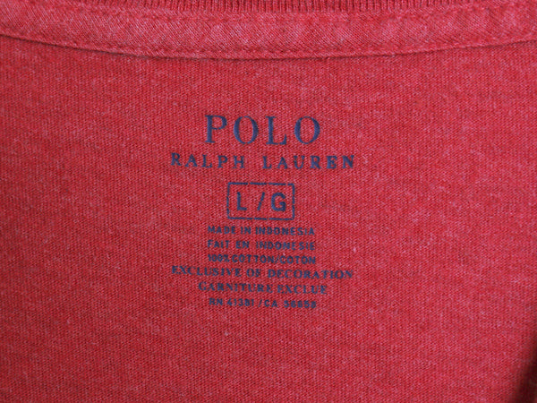 ポロ ラルフローレン 長袖 Tシャツ メンズ L / ロンT ロングスリーブ コットン ワンポイント ポニー インナー シングルステッチ カットソー