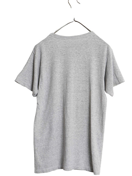 80s USA製 チャンピオン 2段 カレッジ プリント Tシャツ メンズ M ヴィンテージ 88 12 シングルステッチ 目付き カットソー 霜降り グレー