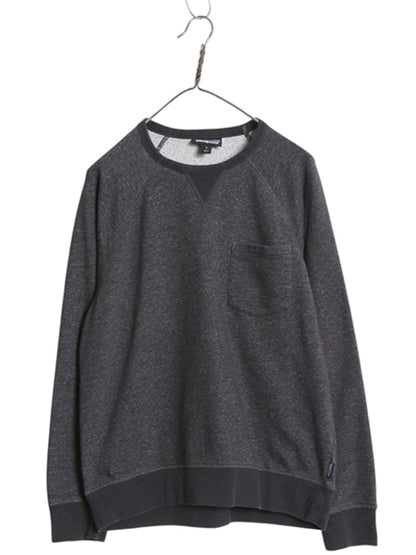 パタゴニア マーニャ フリース クルーネック メンズ Ｍ 22年製 アウトドア 前V スウェット トレーナー 長袖 Tシャツ カットソー 裏起毛なし
