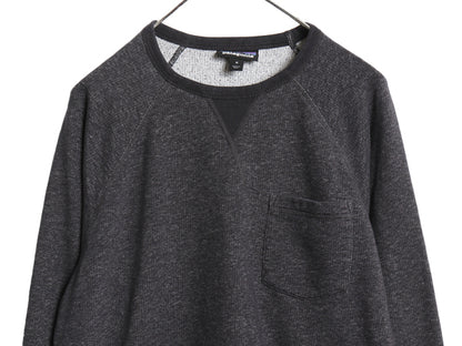 パタゴニア マーニャ フリース クルーネック メンズ Ｍ 22年製 アウトドア 前V スウェット トレーナー 長袖 Tシャツ カットソー 裏起毛なし