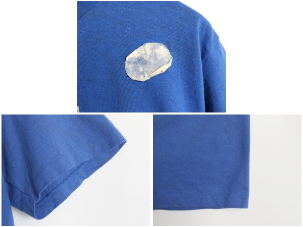 デッドストック 90s USA製 YALE カレッジ プリント 半袖 Tシャツ メンズ M / オールド イエール キャラクター シングルステッチ カットソー