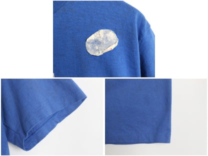 デッドストック 90s USA製 YALE カレッジ プリント 半袖 Tシャツ メンズ M / オールド イエール キャラクター シングルステッチ カットソー