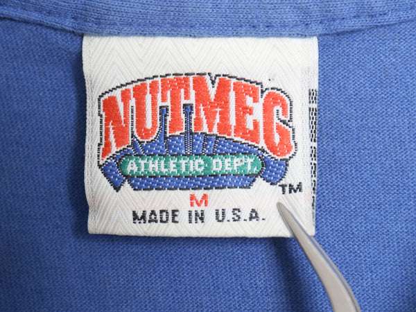 デッドストック 90s USA製 YALE カレッジ プリント 半袖 Tシャツ メンズ M / オールド イエール キャラクター シングルステッチ カットソー