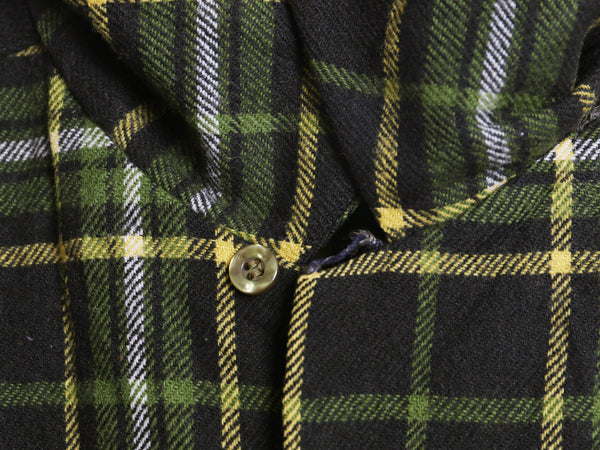 60s 70s USA製 ★ ペンドルトン チェック オープンカラー ウール シャツ メンズ L / ヴィンテージ 開襟 ループ留め ボックス マルチカラー