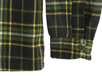 60s 70s USA製 ★ ペンドルトン チェック オープンカラー ウール シャツ メンズ L / ヴィンテージ 開襟 ループ留め ボックス マルチカラー