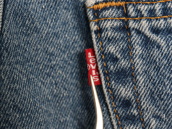 00s USA製 リーバイス 505 デニム ショートパンツ メンズ 33 / オールド ショーツ 短パン スリム テーパード ジーンズ ジーパン ボトムス
