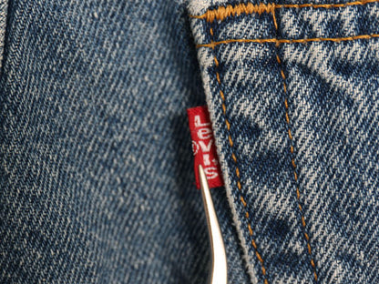 00s USA製 リーバイス 505 デニム ショートパンツ メンズ 33 / オールド ショーツ 短パン スリム テーパード ジーンズ ジーパン ボトムス