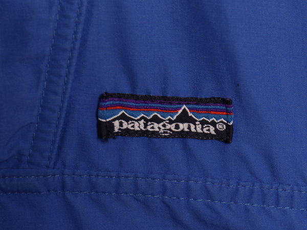 80s USA製 ★ パタゴニア バギーズ プルオーバー メンズ M / ヴィンテージ 旧タグ アノラック パーカー ナイロン コットン ジャケット 青