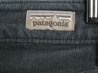 パタゴニア 細畝 コーデュロイ スカート レディース M 程/ 16年製 Patagonia アウトドア ショート丈 ミニスカート ひざ上 ひざ丈 グリーン