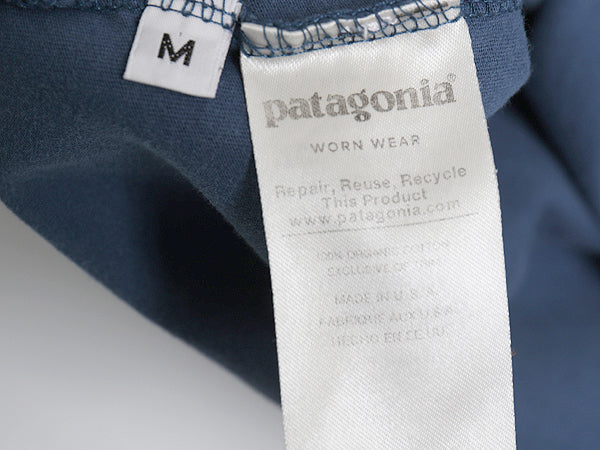 USA製 パタゴニア プリント 半袖 Tシャツ メンズ M / 19年製 アウトドア フィッツロイ スコープ グラフィック アート シンプル トップス 