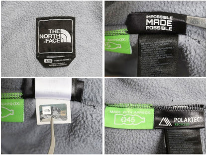 ノースフェイス フード付き デナリ ジャケット レディース L 古着 アウトドア フリース ナイロン パーカー ジャンパー フルジップ ブルゾン