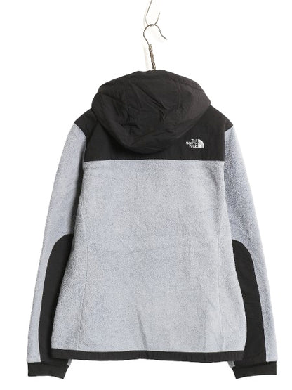 ノースフェイス フード付き デナリ ジャケット レディース L 古着 アウトドア フリース ナイロン パーカー ジャンパー フルジップ ブルゾン