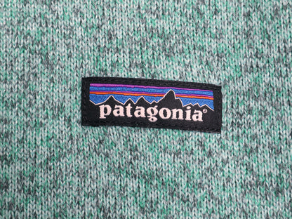 パタゴニア ベターセーター ジャケット レディース М 古着 17年製 フリース セーター ブルゾン フルジップ アウトドア シンプル グリーン