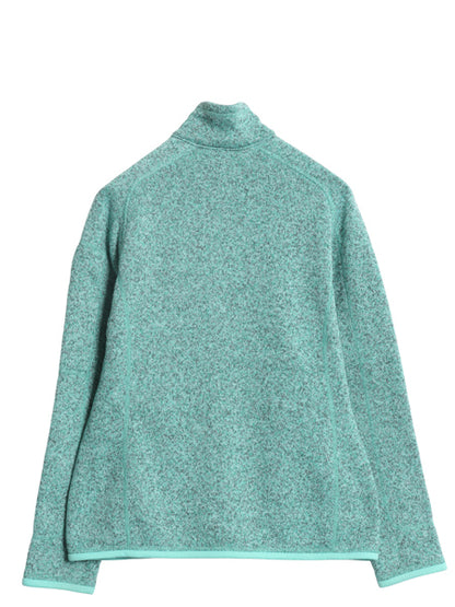 パタゴニア ベターセーター ジャケット レディース М 古着 17年製 フリース セーター ブルゾン フルジップ アウトドア シンプル グリーン