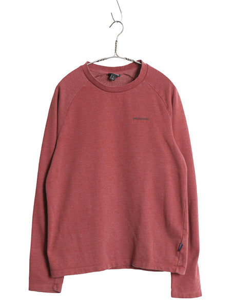 パタゴニア 両面 プリント ライトウェイト スウェット メンズ S / 18年製 アウトドア トレーナー 長袖Tシャツ ロンT バックプリント 裏起毛