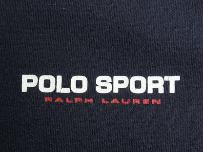 90s USA製 初期 ポロスポーツ ラルフローレン 半袖 Tシャツ メンズ S / オールド ポロ カットソー シングルステッチ ワンポイント プリント