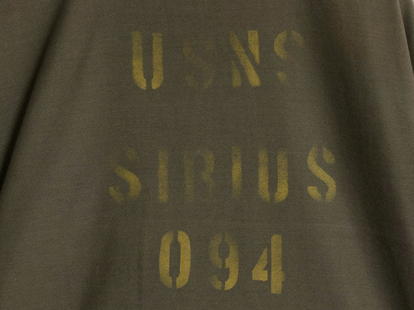 ステンシル 80s 米軍実物 USN ネイビー A-2 デッキ ジャケット X-LARGE ヴィンテージ 83年製 ミリタリー 裏ボア ライナー付き 大きいサイズ