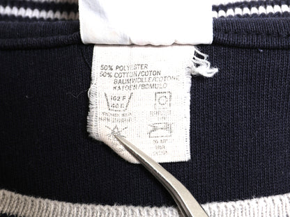 90s USA製 チャンピオン ベースボール Tシャツ メンズ L / オールド ロンT 7分袖 ワンポイント スクリプト ロゴ刺繍 ツートン カットソー