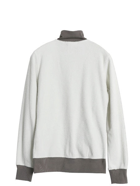 ノースフェイス フルジップ フリース トラック ジャケット レディース S アウトドア ハイネック ブルゾン ジャンパー ストレッチ ツートン