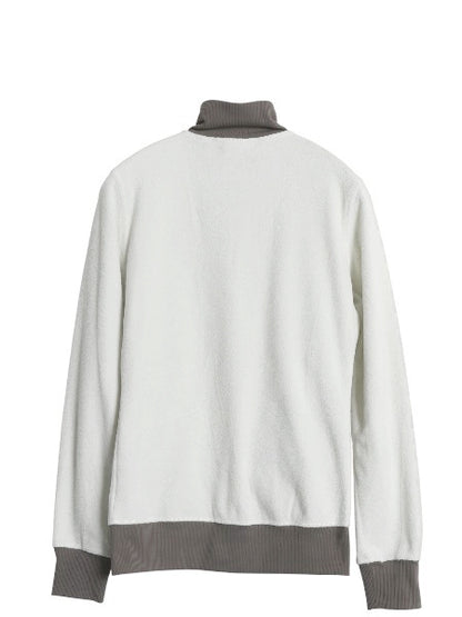 ノースフェイス フルジップ フリース トラック ジャケット レディース S アウトドア ハイネック ブルゾン ジャンパー ストレッチ ツートン