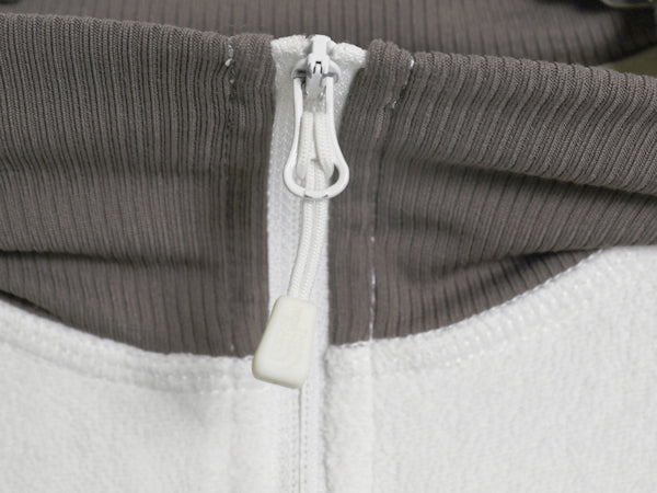 ノースフェイス フルジップ フリース トラック ジャケット レディース S アウトドア ハイネック ブルゾン ジャンパー ストレッチ ツートン