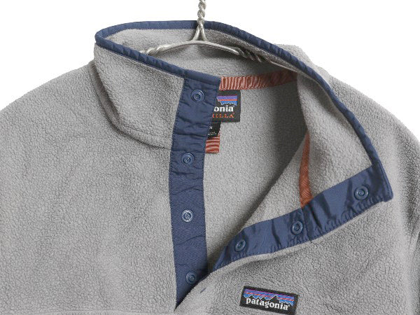 パタゴニア ライトウェイト シンチラ スナップT レディース M / 18年製 フリース プルオーバー ジャケット ブルゾン アウトドア ジャンパー